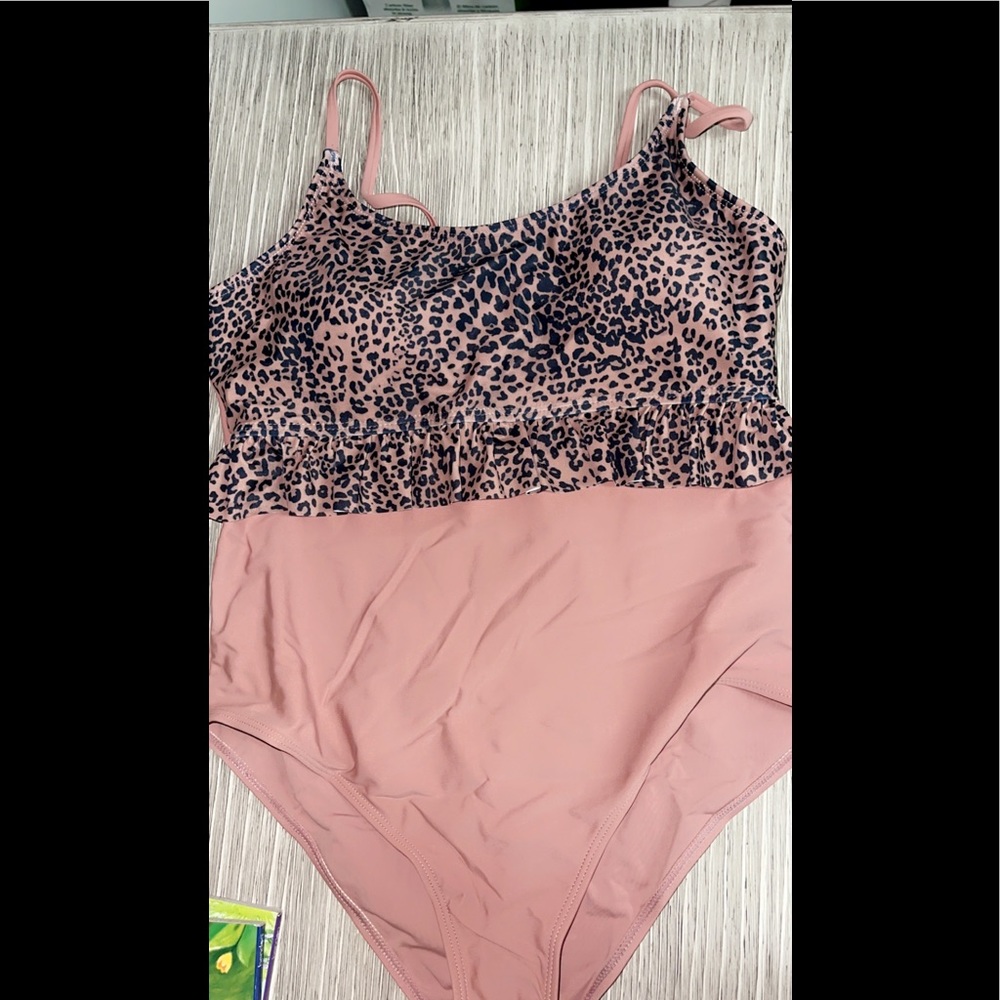 One piece bathing suit